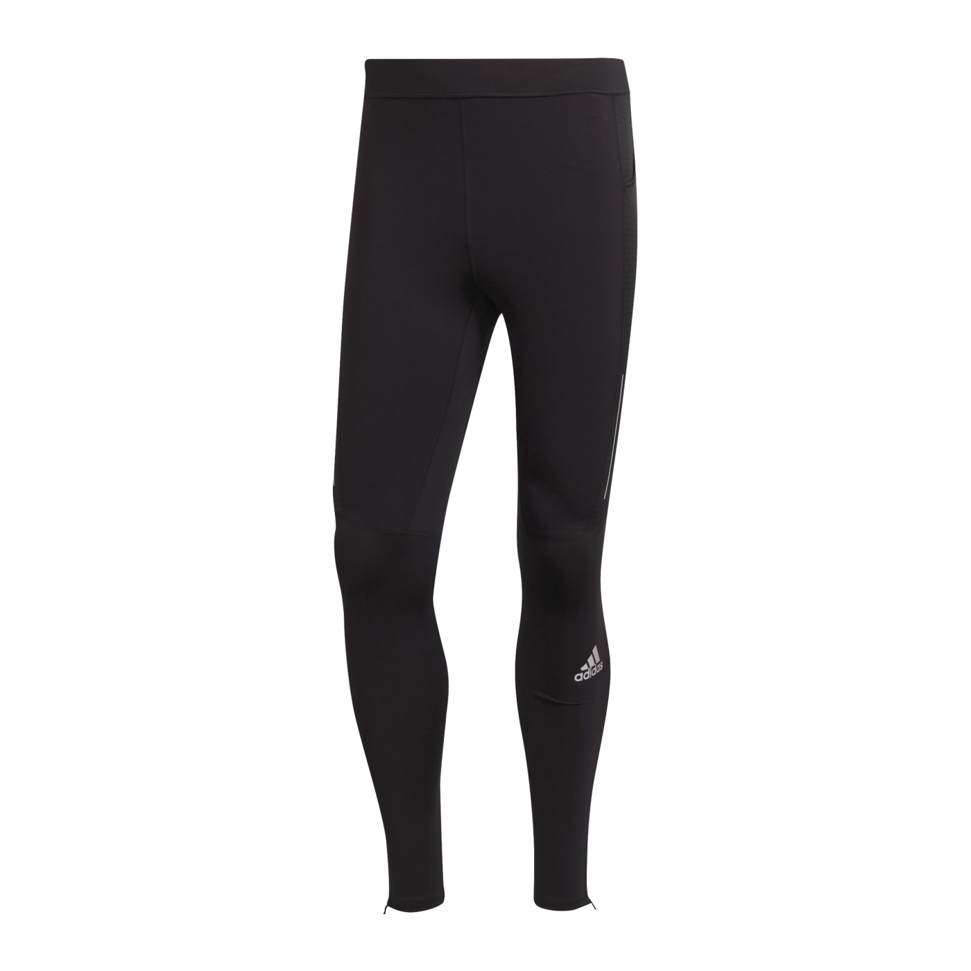adidas OWN THE RUN Tight Running Schwarz Silber