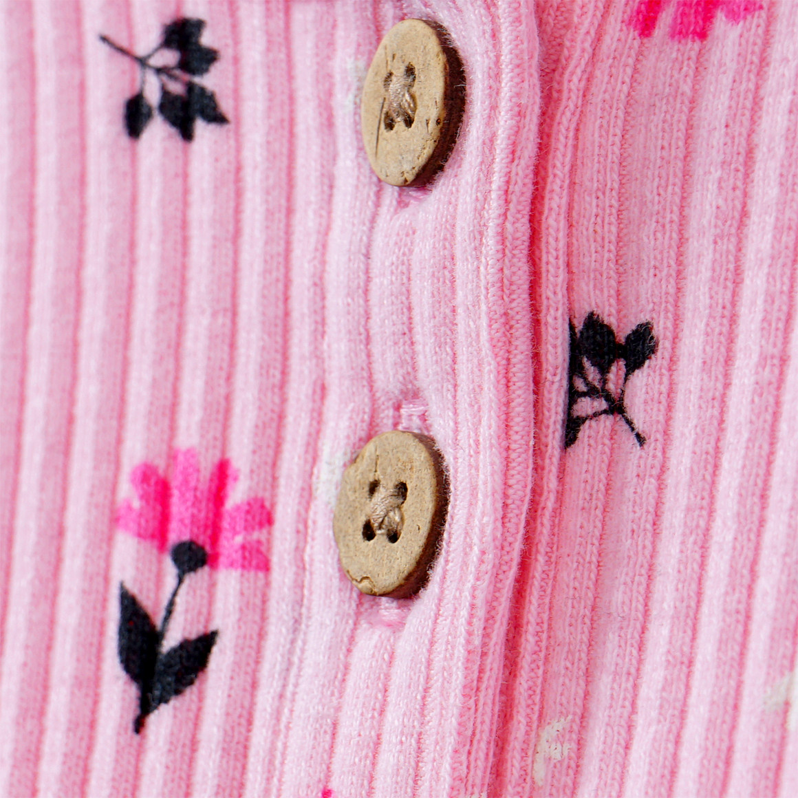 Baby Langarmshirt mit Blümchen-Allover
