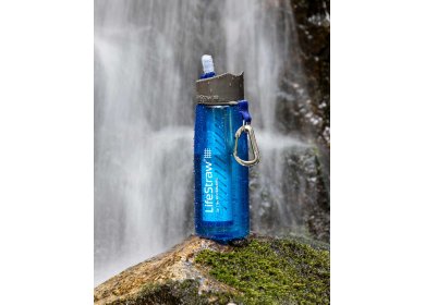 LifeStraw Gourde à paille filtrante GO Tritan Renew - 650 mL