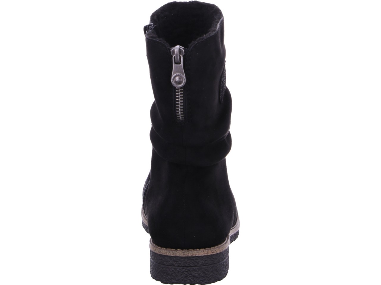 RIEKER Schnür-Stiefeletten schwarz
