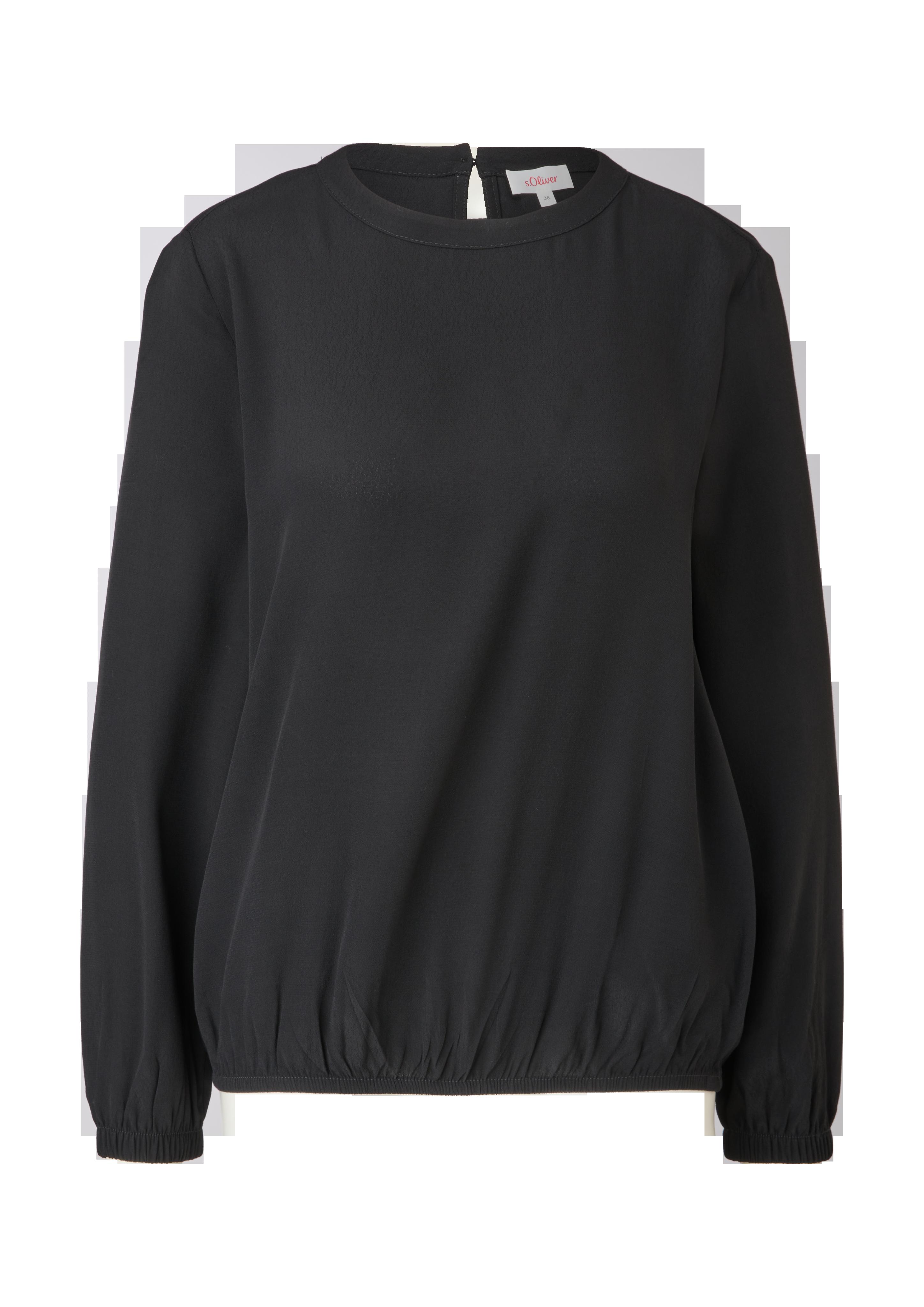 Blusenshirt aus Viskosecrêpe  2123983-9999