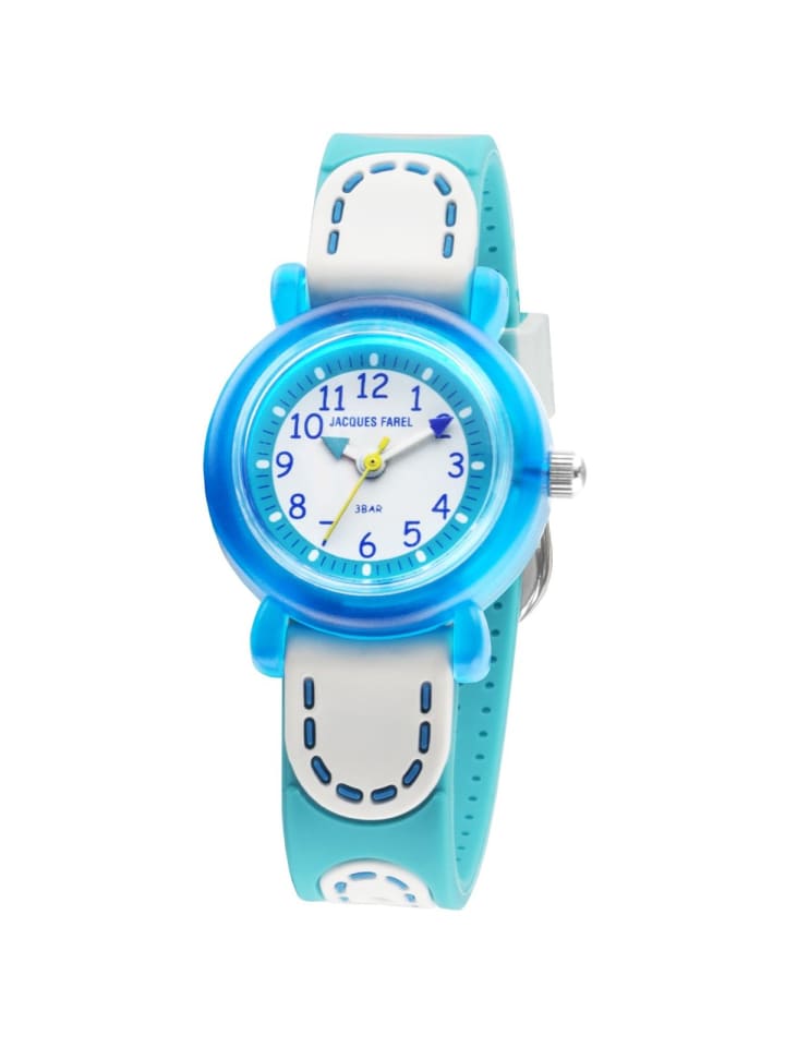 JACQUES FAREL Quarzuhr KFW 4333 in Blau günstig kaufen onesize