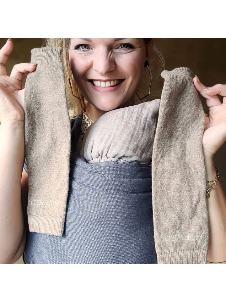 Hoppediz Beinstulpen Merino-Babystulpen in natur günstig kaufen onesize