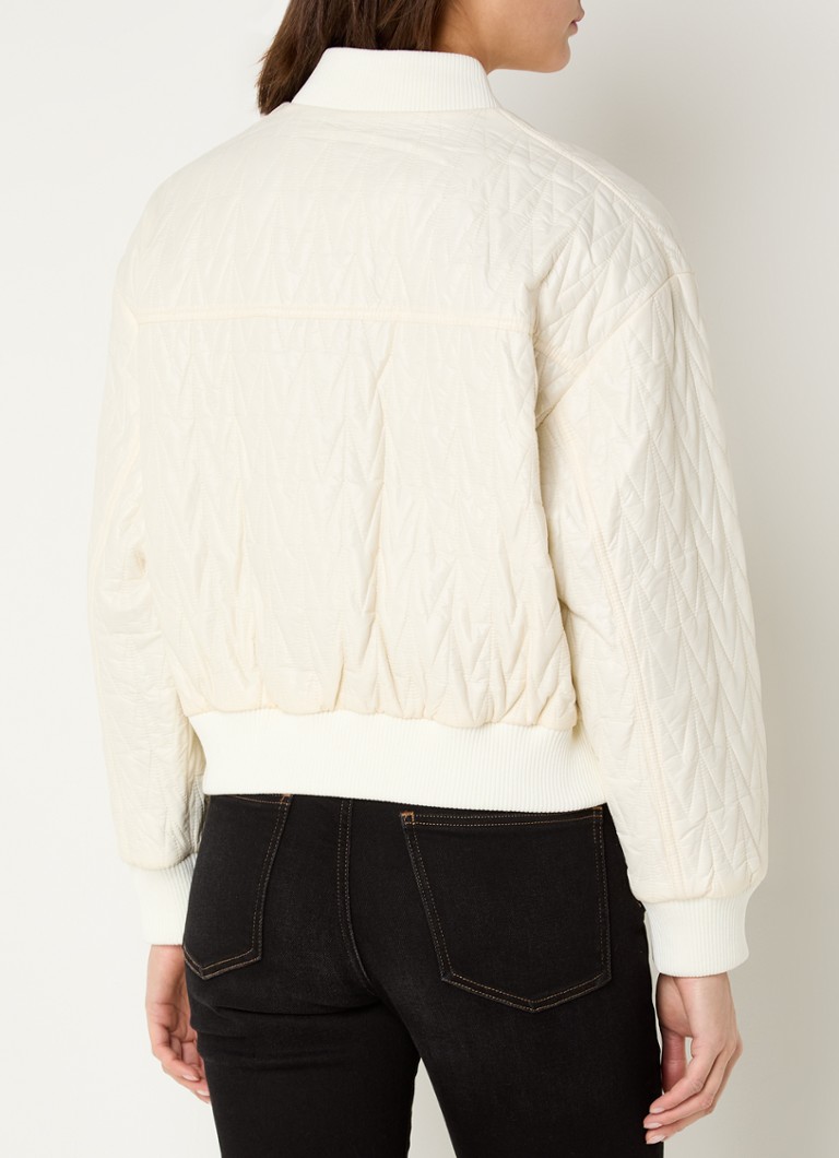 Prešívaná bomber bunda HUGO BOSS Pikomba s bočnými vreckami
