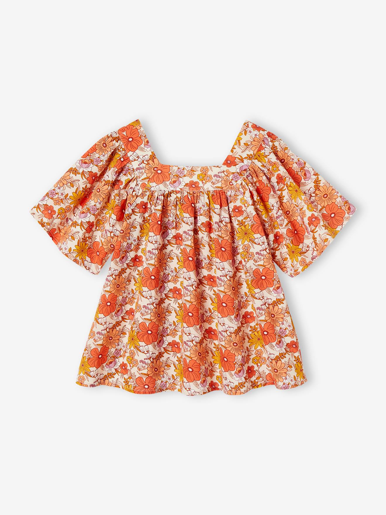 Vertbaudet Mädchen Bluse - rosa