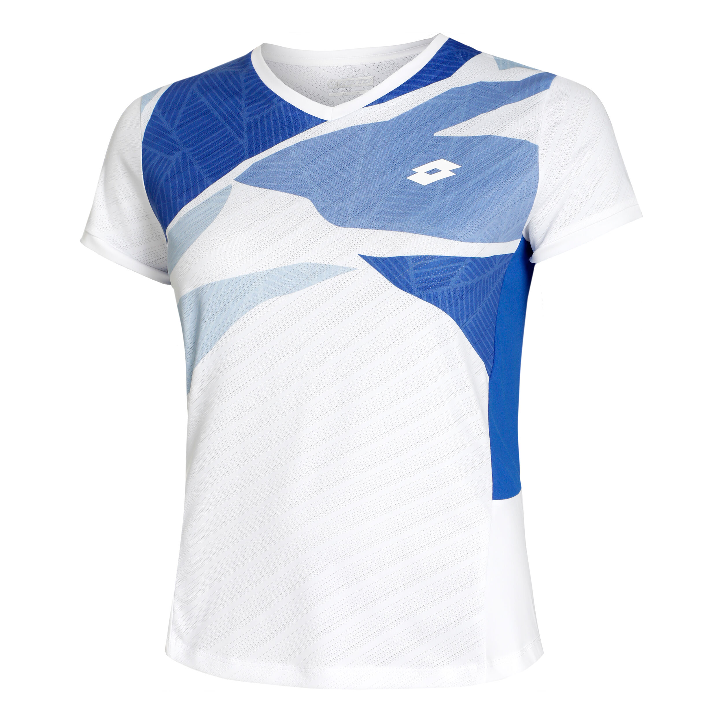 Tech 1 D2 T-Shirt Damen - Weiß, Blau