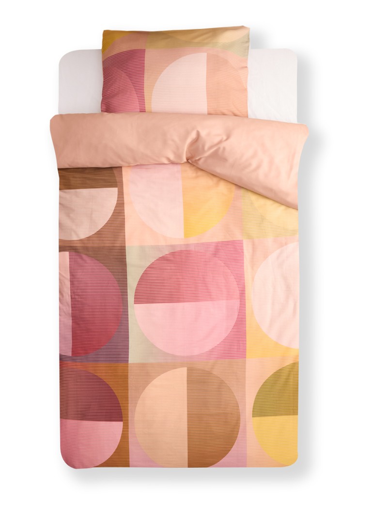 BeddingHouse Dutch Design Radiant Multi duvet cover made of organic cotton satin 220TC - includes pillowcase