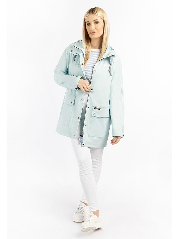 Schmuddelwedda Regenparka in Hellblau günstig kaufen