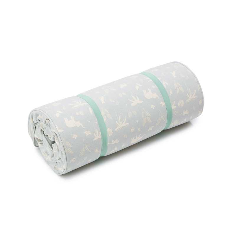 Matelas de sol nomade vert bébé animaux Babytolove