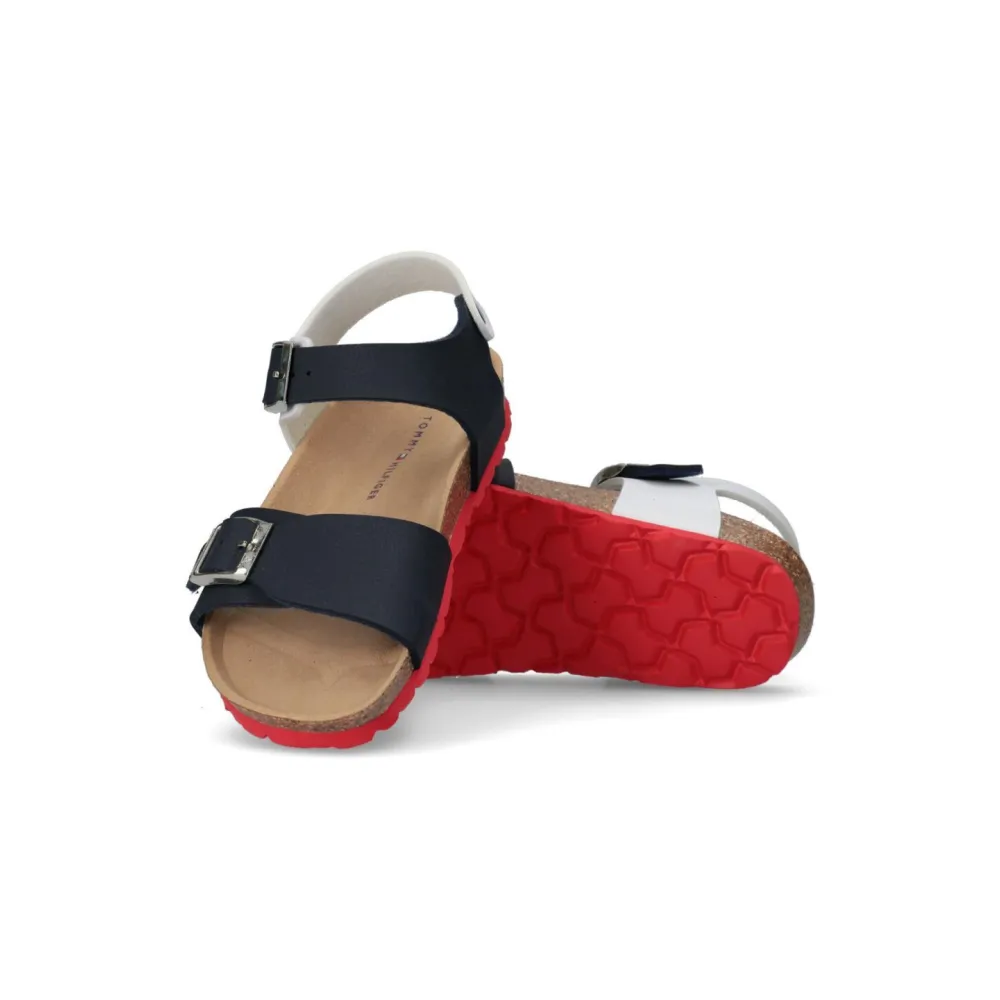 Tommy Hilfiger Cork Sandal T3B2-31113-0544-007 / blau