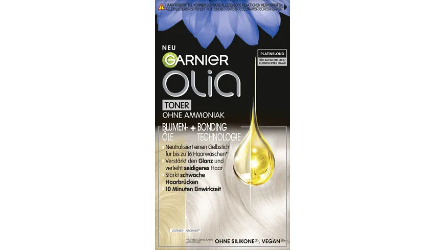 Garnier Olia Toner Kühles Blond platinblond - platinblond