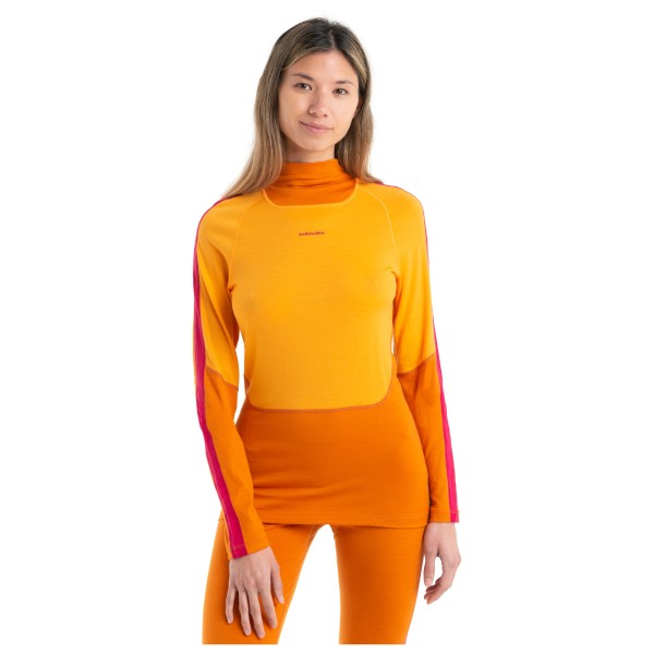 Icebreaker - Women's 200 Oasis Sonebula L/S High Neck - Merinounterwäsche
