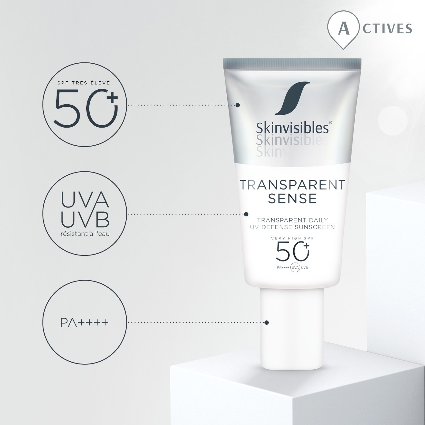 Skinvisibles Skinvisibles Transparent Sense SPF50 50ml