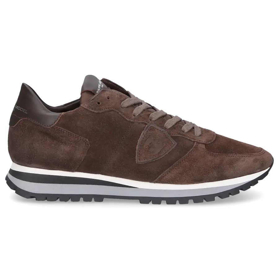Philippe Model - Sneaker low TZLU Veloursleder - braun