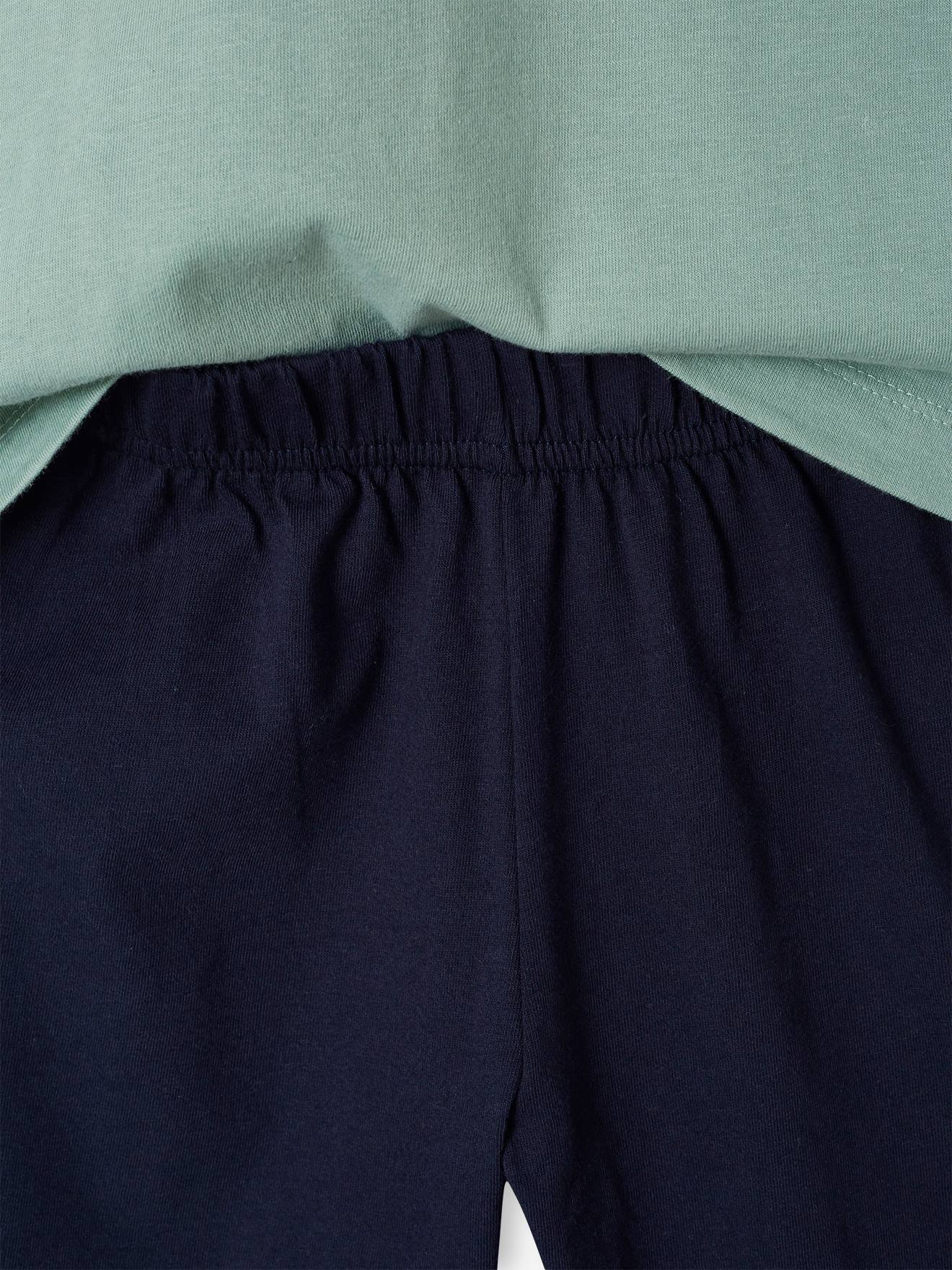 Pyjashort garçon NASA® vert d'eau