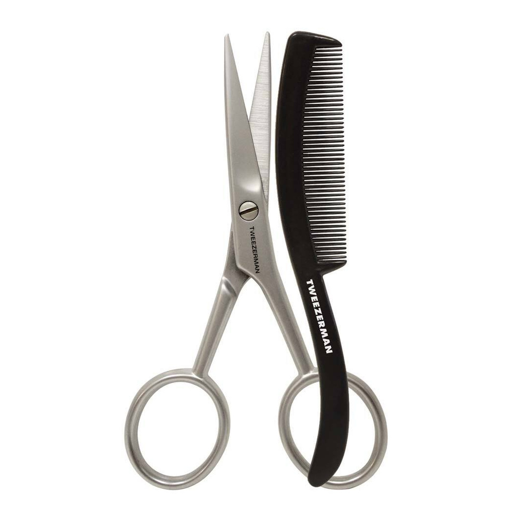 Tweezerman Bartschere Outils dépilatoires