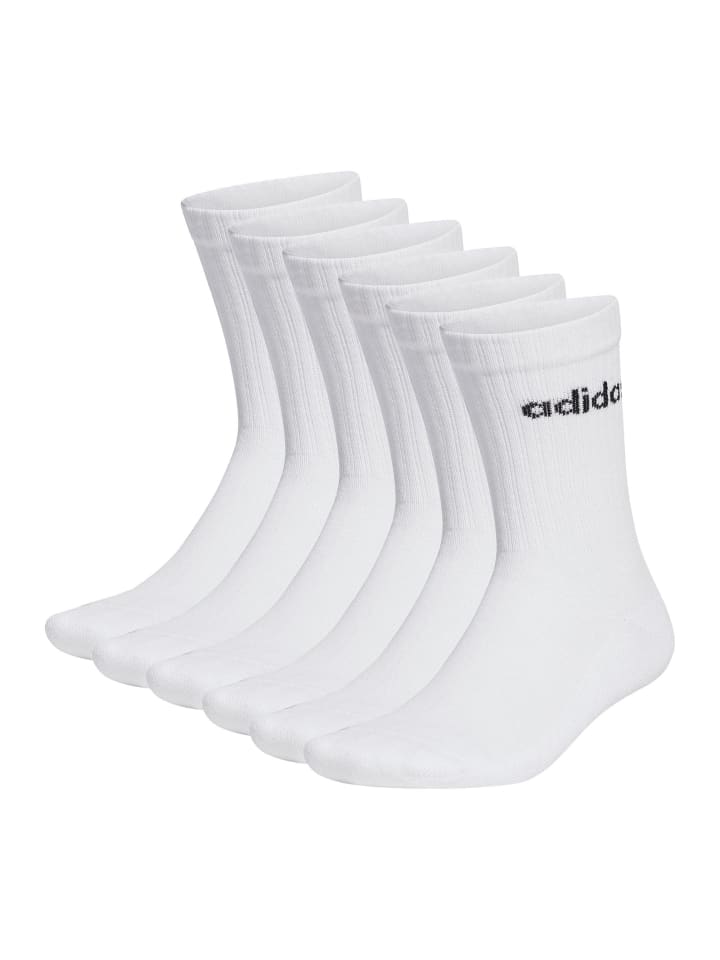 adidas Socken 6er Pack in Weiß günstig kaufen