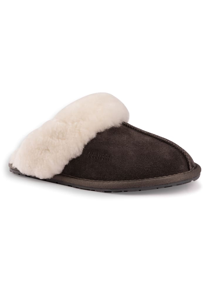 Aus Wooli Slipper Shelley in Grey günstig kaufen