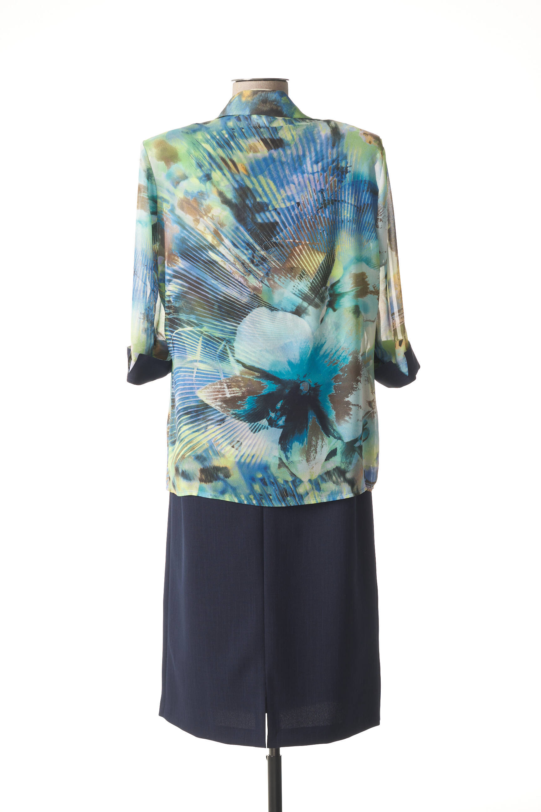 France Rivoire Ensembles Robe Femme couleur bleu