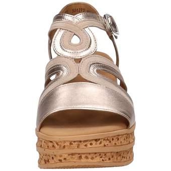 Gabor Keilsandale in beige