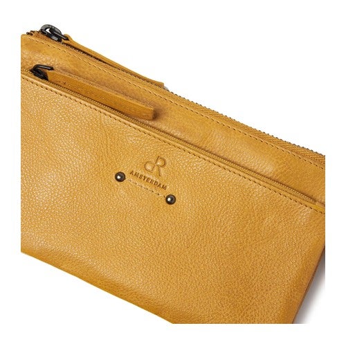 dR Amsterdam Clutch Giallo