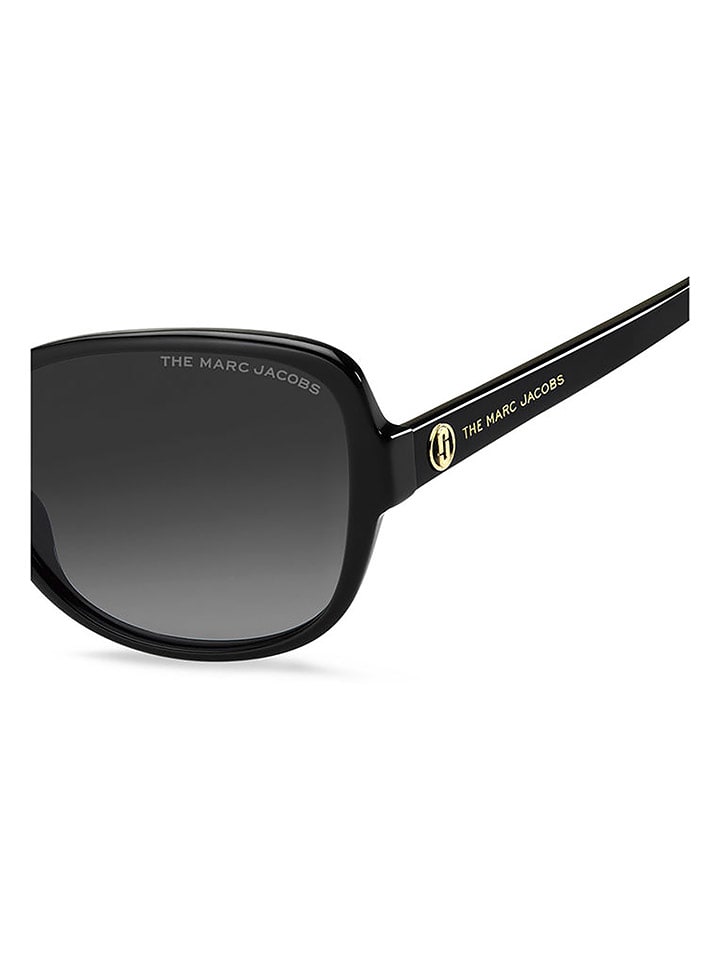 Marc Jacobs Damen-Sonnenbrille in Schwarz günstig kaufen 58