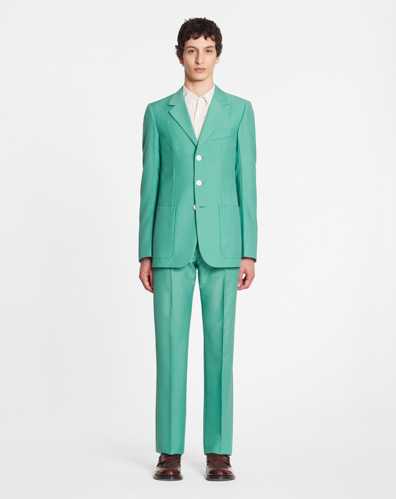 PANTALON DROIT AVEC CEINTURE