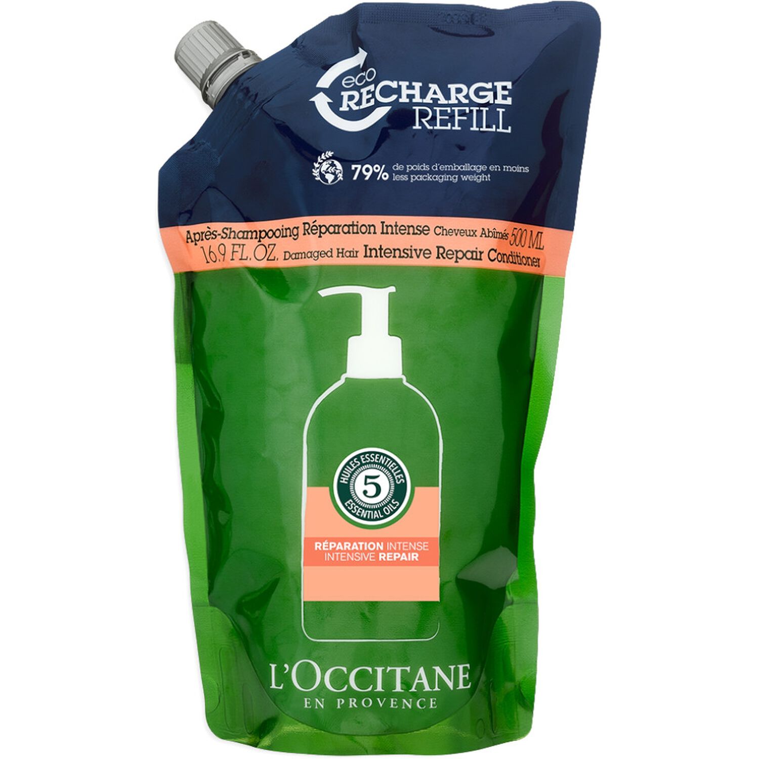 l'occitane Aromachologie APRES-SHAMPOOING REPARATION ECO RECHARGE 500