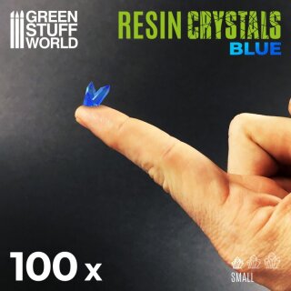 Resinkristalle - Blue (Klein)