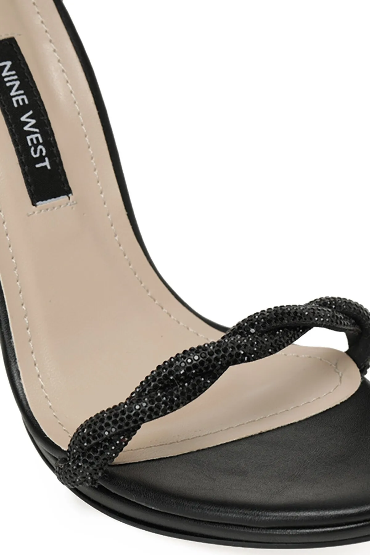 Nine West  EFX 3FX Schwarze Damen-Sandalen mit Absatz