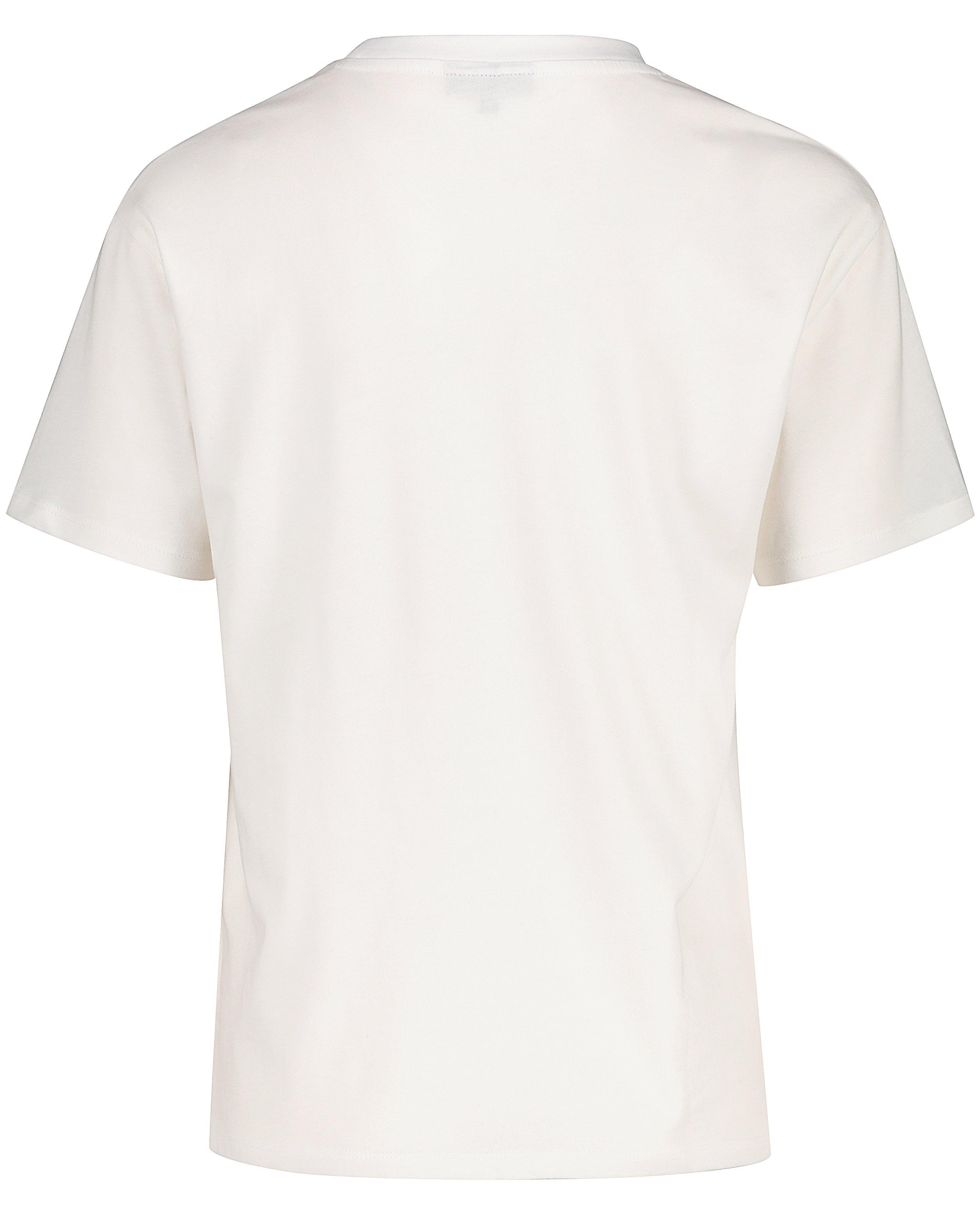 Tricou Sora White din bumbac organic Sora alb