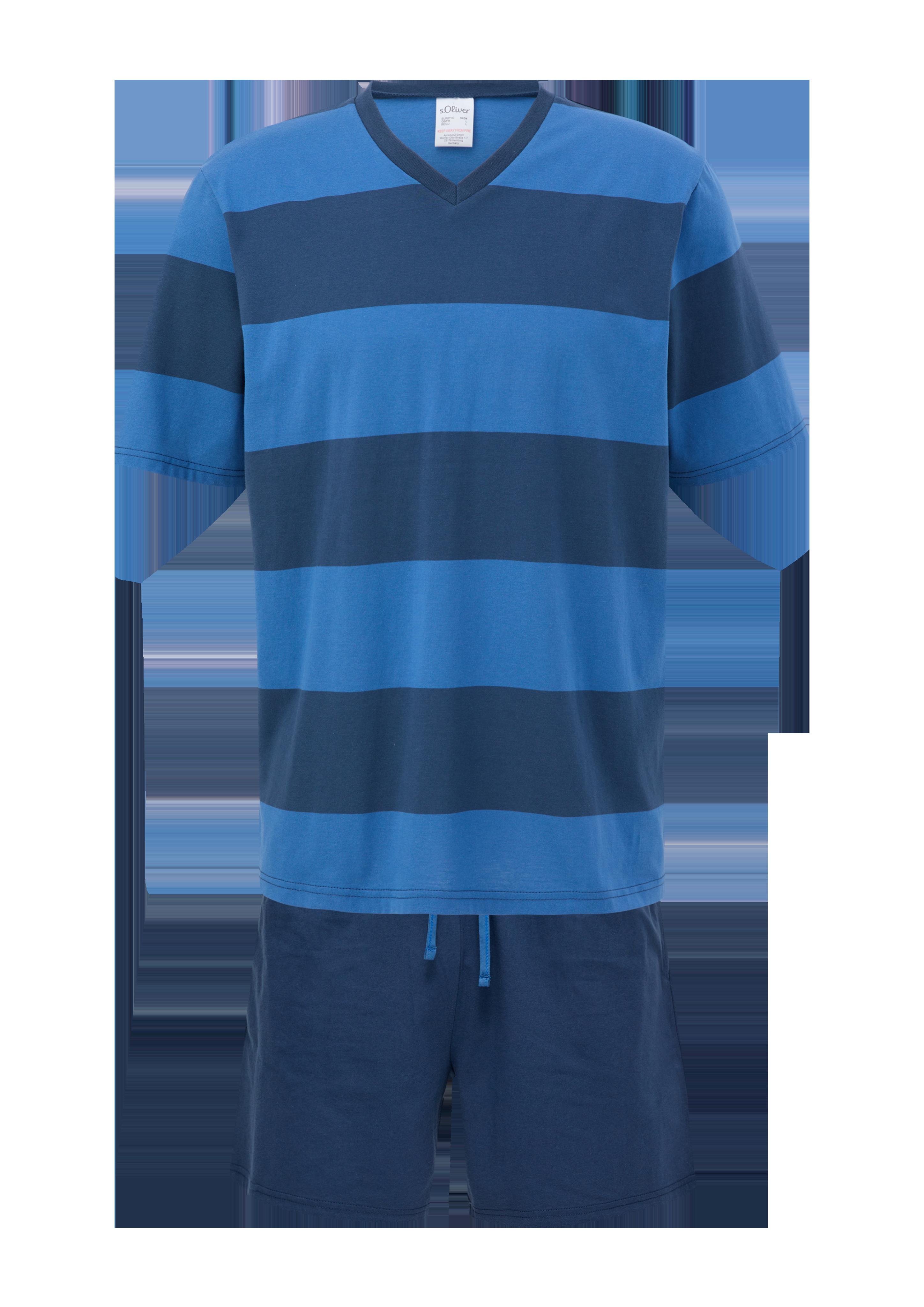 Kurzer Pyjama aus Baumwolle  6008395-55G1