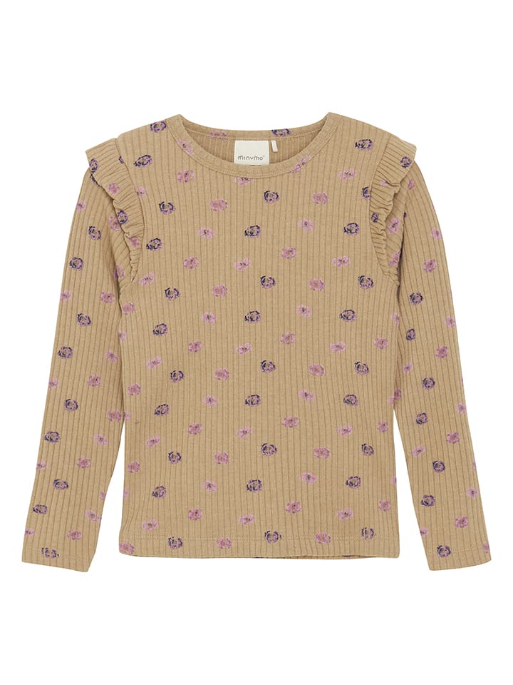 Minymo Longsleeve in Hellbraun günstig kaufen