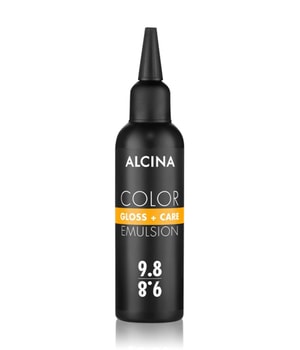 ALCINA Color Gloss+Care Emulsion 9.8 Lichtblond-Silber Haartönung-100 ml