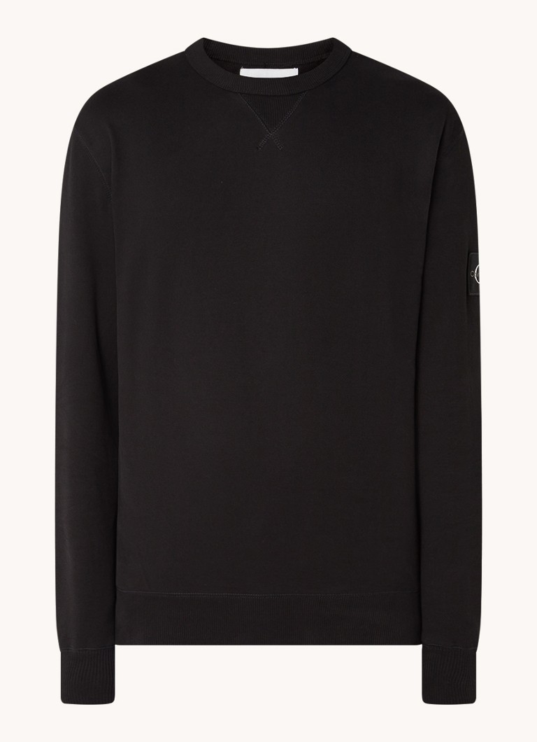 Calvin Klein Badge sweater with logo