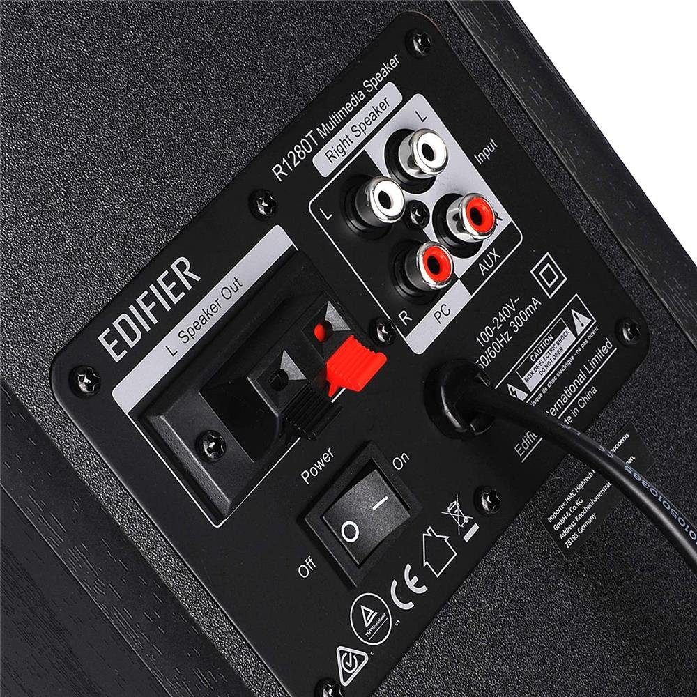 Edifier® R1280T Stereo Regal-Lautsprecher (42 W, Fernbedienung)