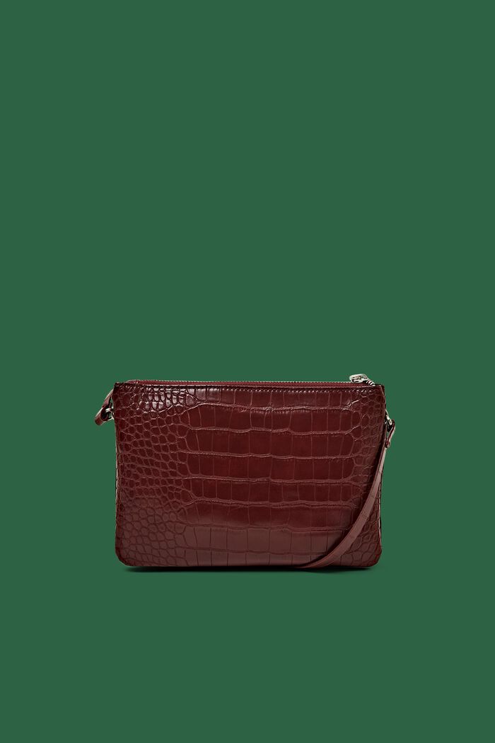 Schultertasche in Lederoptik