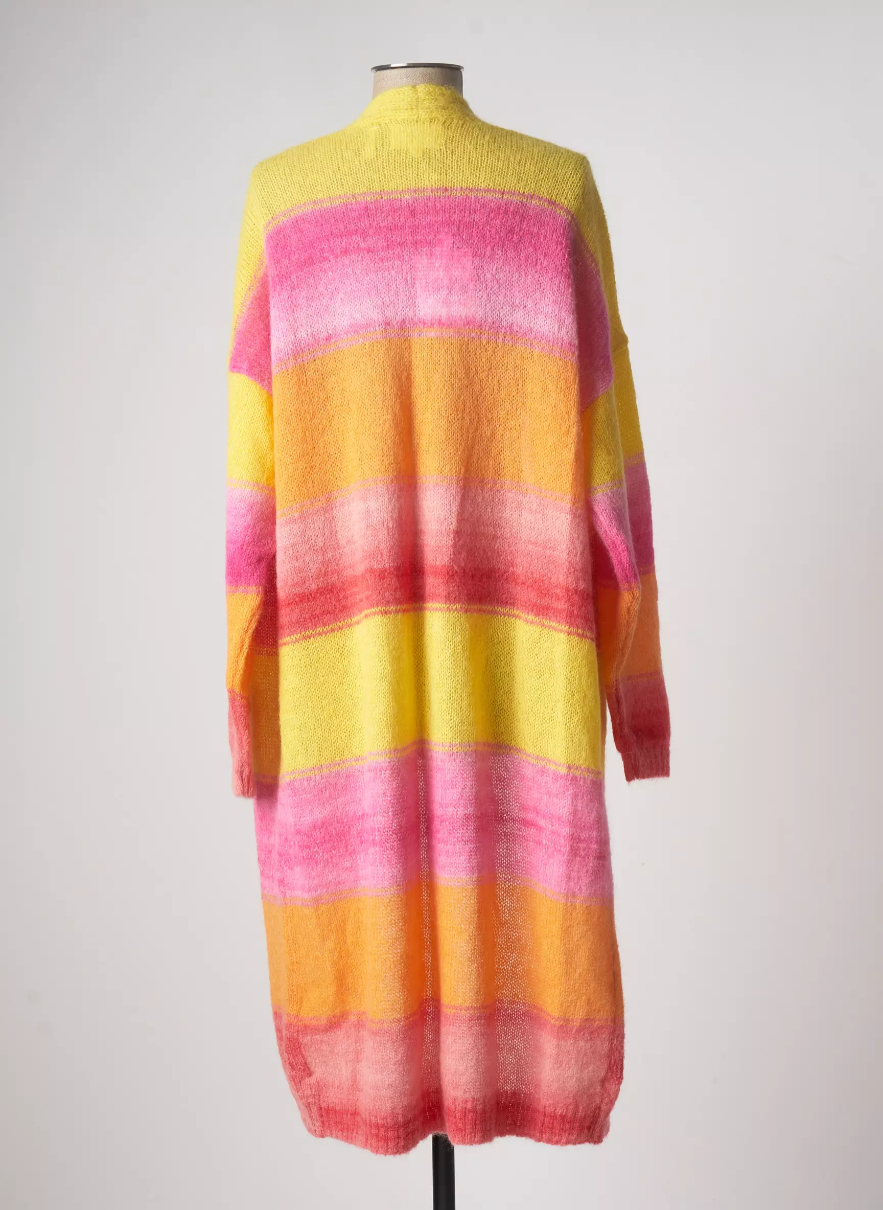 Les Tricots De Lea Cardigans Femme couleur rose