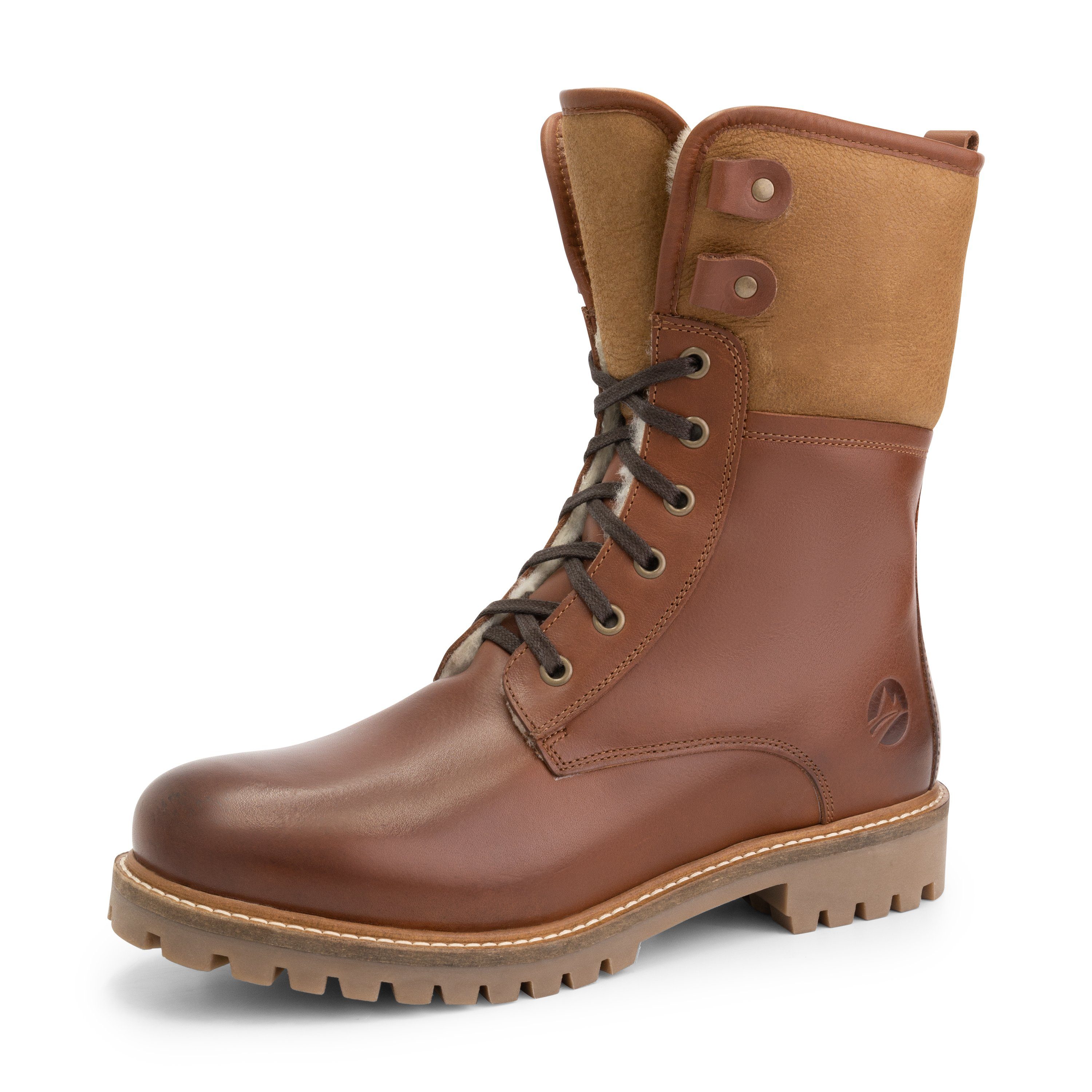 Travelin' Holm Men Schnürschuh (Schnürsenkel) echtes leder