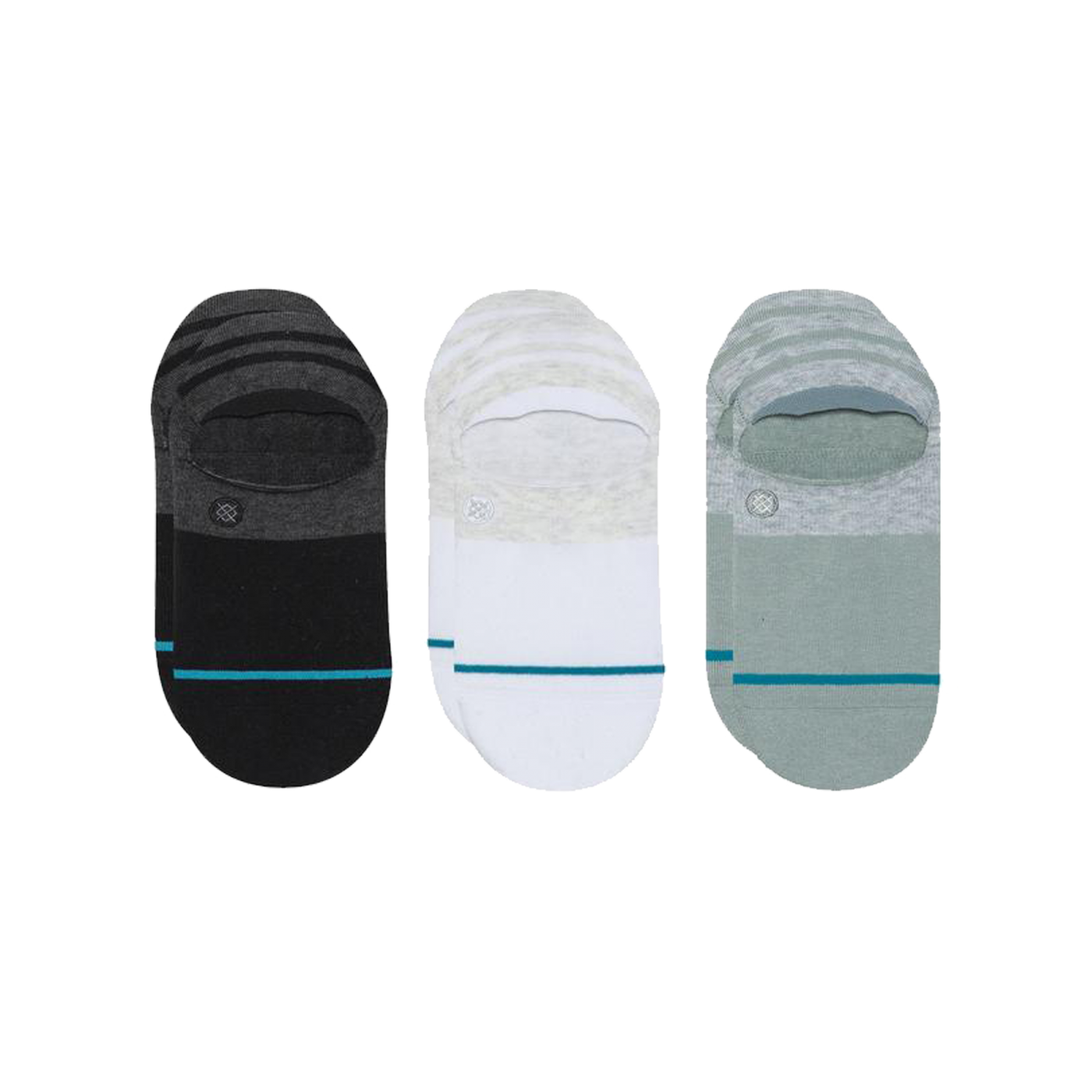 Stance Uncommon Gamut II Socks 3er Pack Schwarz
