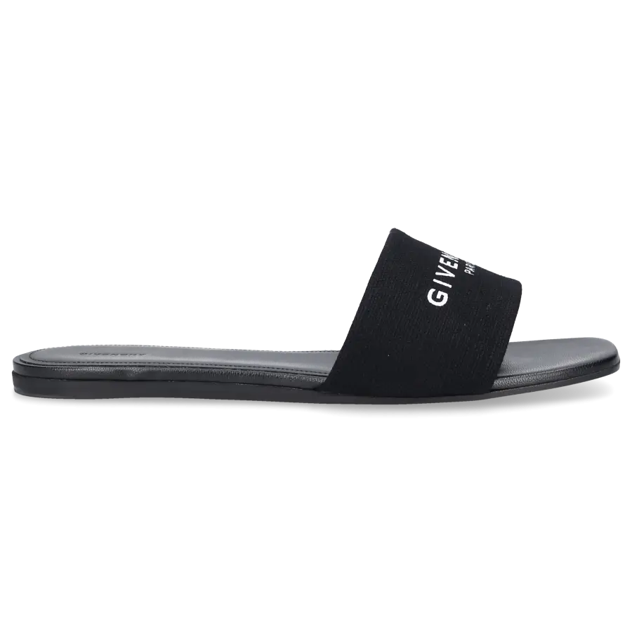 Givenchy - Badeschuhe CANVAS Kautschuk - schwarz