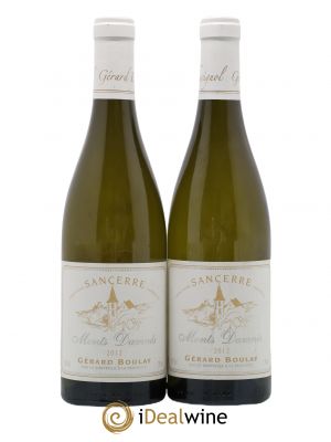 Sancerre Monts Damnés Gérard Boulay  2012 - Lot de 2 Bouteilles