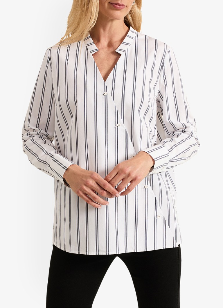 Phase Eight Ashlyn Oversize-Bluse mit Streifenmuster