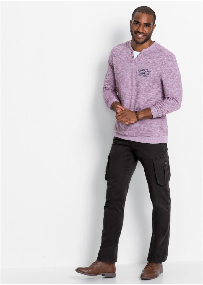 Regular Fit Cargohose m. Komfortschnitt, Straight