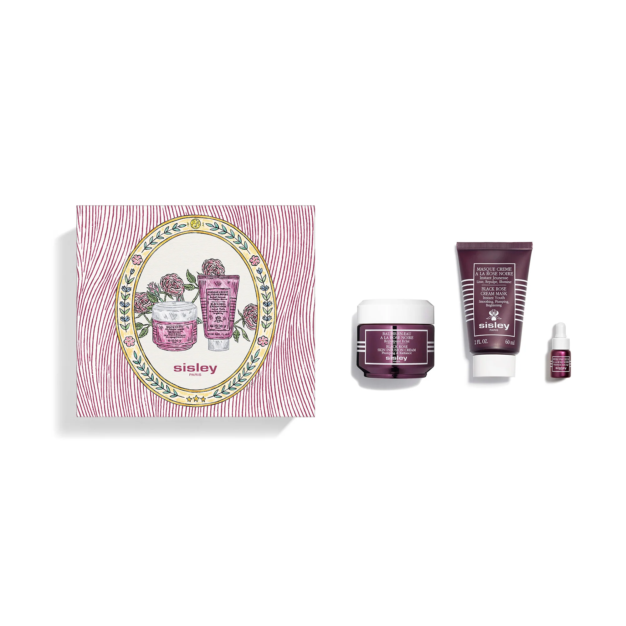 Face Coffret Duo Rose Noire - Anti-rynke gavesett