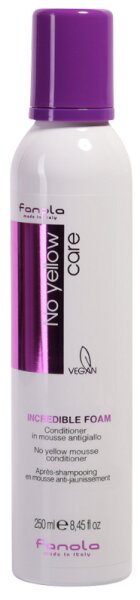 Fanola No Yellow Incredible Foam Mousse Conditioner Conditioner