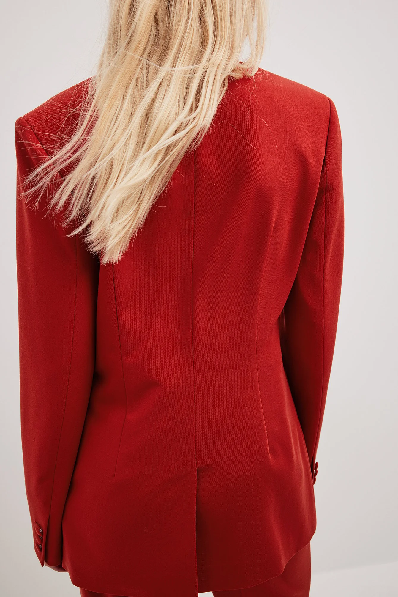 Blazer mit einzelnem Knopf