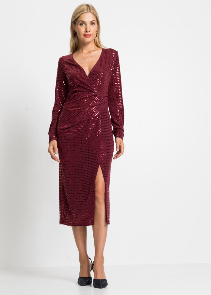 Kleid mit Pailletten