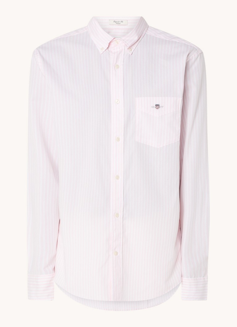 Camicia Gant dalla vestibilità classica con righe stampate