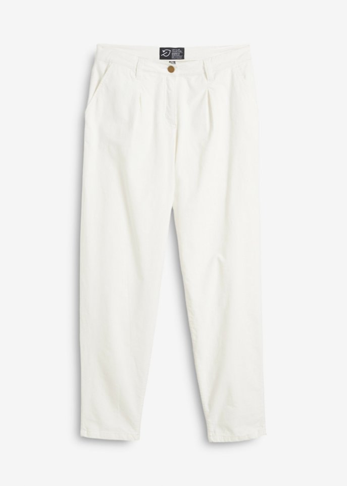 Cordhose Balloon-fit mit Bio - Baumwolle